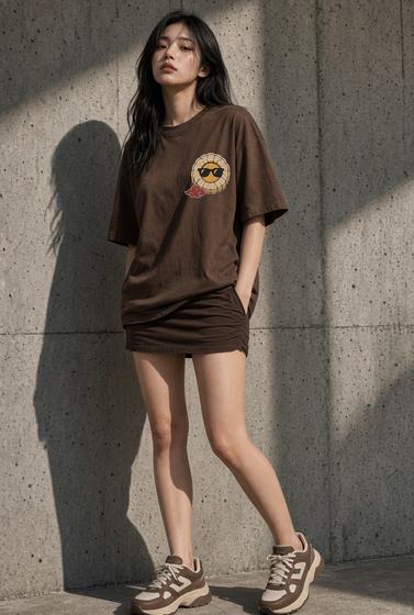 Chocolate Brown Her Front